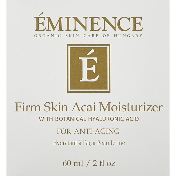 Eminence Organic Skincare Firm Skin Acai Moisturizer with Hyaluronic Acid, 2 Fluid Ounce (2254/Em)