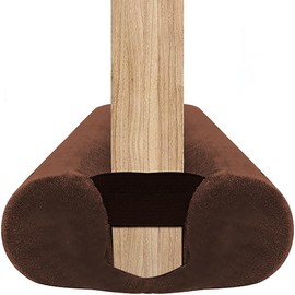 BKSAI Door Draft Stopper for Doors 31-39" No Adhesive Draft Stopper for Bottom of Door Draught Excluder Under Door Wind Blocker Reduce Noise Draught Excluder Sweep Sound Proof(Brown)