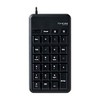 ELECOM Wired Membrane Tenkey M-size with USB Port, Hotkeys, High
