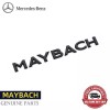 lite.brite MAYBACH Letter Gloss Black Side Rear Trunk Logo Emblem