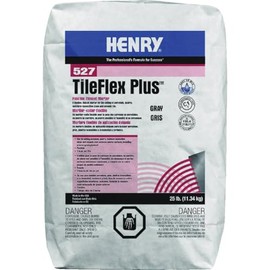 WW HENRY COMPANY FP0TFLXP25G 10.5 - 13 pH 2.7 - 3.2 Specific Gravity Flexible Thinset Mortar Bag, 25 lb