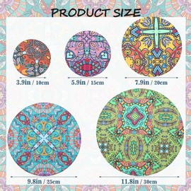 Reusable Bowl Covers, 5 Size Stretch Cloth Bowl Covers for Bread Proofing, cloth Fabric bowl Cover for Food Fruits Leftover (H)