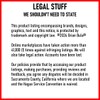 ATF is Gay Magnet Large 3x10 Bumper Sticker Size Funny