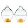 Fratelli Guzzini Spa Feeling Salt and Pepper, Clear Amber