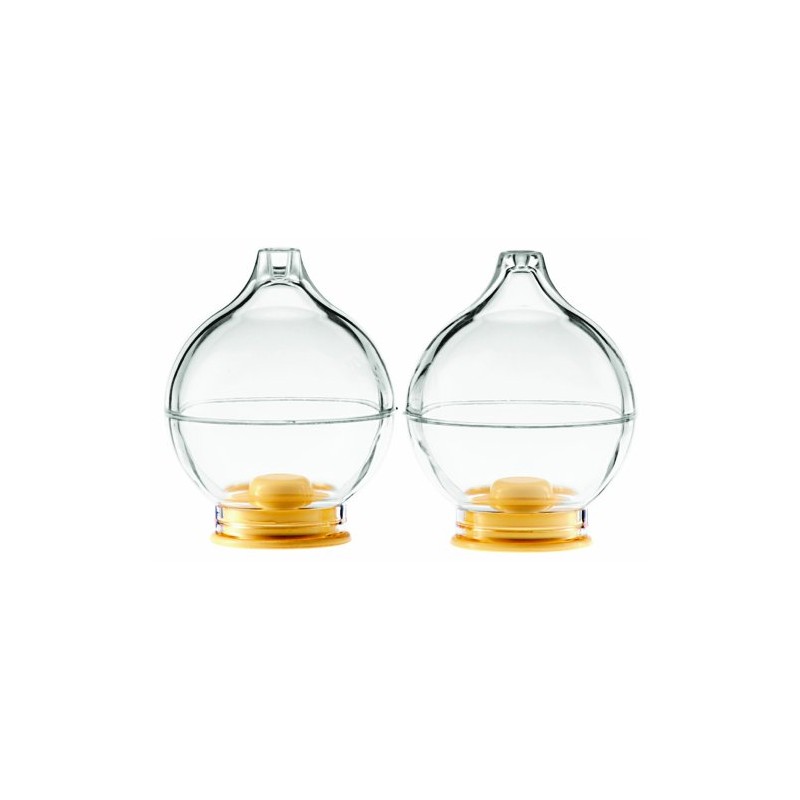 Fratelli Guzzini Spa Feeling Salt and Pepper, Clear Amber