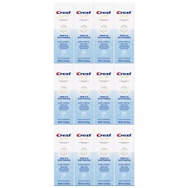 Crest 12 Pack Crest Pure Gentle Whitening Fluoride Anticavity Toothpaste 4.1 oz *READ*
