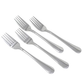 Honbay 4-Piece 18.5cm/7.28inch Stainless Steel Dinner Forks Salad Forks Dessert Forks for Home, Restaurant, Office, School and More