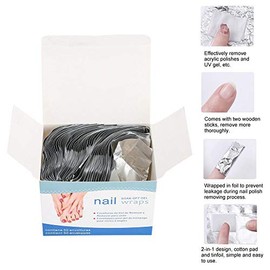 Láminas Para Envolturas De Uñas - Envoltorios De Esmalte De Uñas, 50 Piezas, Nail Nail Factory For Base De Esmalte De Uñas Art Soak Off Remover Tool