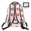 Wamika Pink Strawberry Backpack for Girls Cute Kawaii Kids School