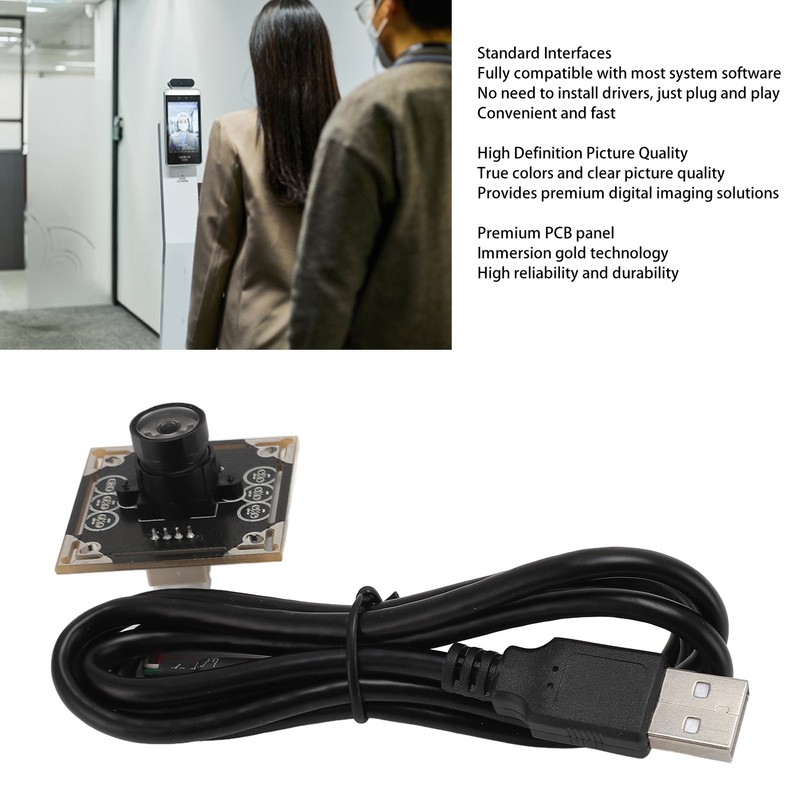 USB Camera Board Plug and Play 720P 1MP Small Camera