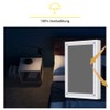Eurohome 100% Blackout Skylight Roller Blind, No Drilling, Sun Protection,