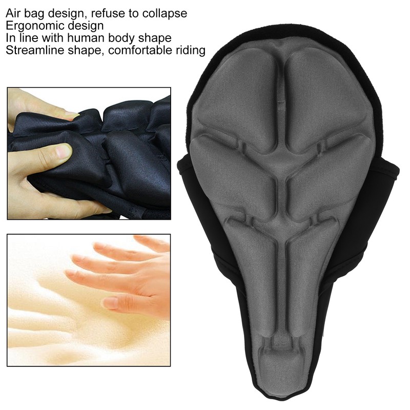 JFT ShockAbsorption Cushion Inflatable Mountain Bicycle Saddle Cover Bike Air