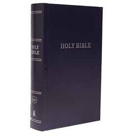 KJV, Pew Bible, Hardcover, Blue, Red Letter, Comfort Print: Holy Bible, King James Version