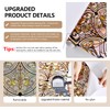 3D Stained Glass Window Film, Decorative Window Privacy Film for