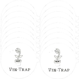 16 Pack -Flea Trap Refill Disc 7.1"– Fits Victor, bugMD, Aspect and Other Flea Dome Traps - Replacement Sticky Glue Pads – Bugs, Fleas, Flies, Mosquitos- Fleas Refill Pads