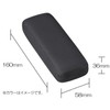 Megan 2096-01 Glasses Case, Compact, Slim, Good, Men's Metal Hard