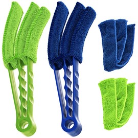 ブラインドブラシ ホコリキャッチャー SENHAI 2パック ブラインド クリーナー カーエアーベント 用 キャッチャー ブラシ