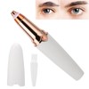 2 in 1 Electric Eyebrow Trimmer Lipstick Shape USB Rechargeable