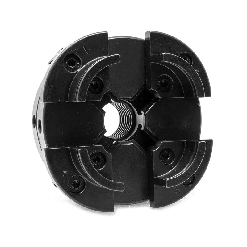 WEN LA4444 4-Inch 4-Jaw Self-Centering Chuck Set with 1-Inch x