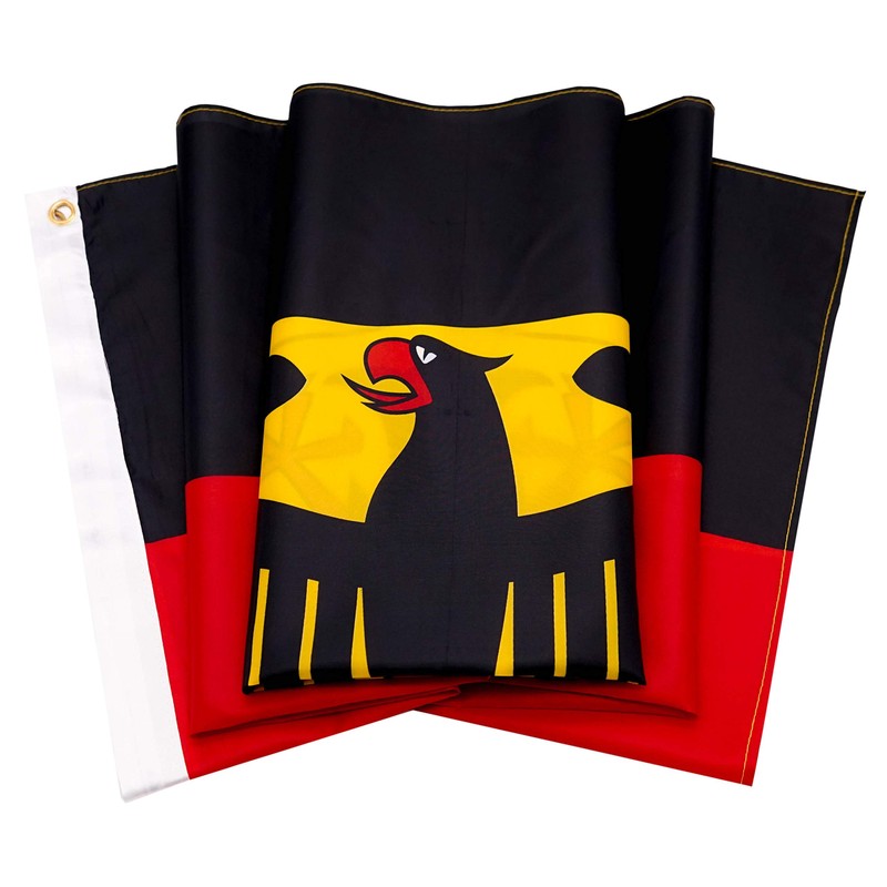 DANF Germany Eagle Flag 3x5 Ft Thick Polyester, Fade Resistant,