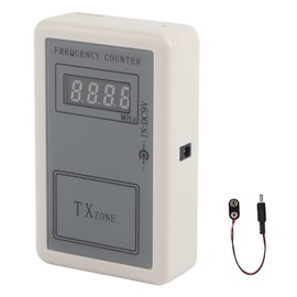 MUNEFE Handheld Digital Frequency Meter Counter, 250 to 450 MHZ Tester Remote, Wireless Remote Control Tester Tools for Electric Lock Garage Door