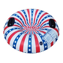 Snow Tube, Snow Sled for Kids and Adults, Cold Resistant Inflatable Snow Tube, Thickened Heavy Duty Sleds for Winter with Handles Snow Toys Snow Sleds for Family Activities Outdoor (35.1)