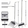 Broom and Dustpan Set Lightweight Upright Lobby Broom and Dust