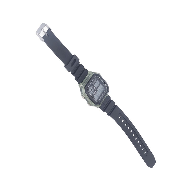 Electronic Sports Watch 12 24 Hours Waterproof Digital Wrist Watch