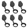 PATIKIL 22mm Door Lock Dust Cover, 6 Pack PE Plastic