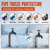 （3FT-200FT）Pipe Heating Cable for Pipe Freeze Protection, Heat Cable for