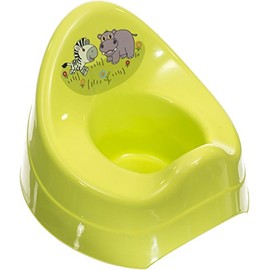Bieco Töpfchen für Kinder Motiv Zoo | Standfestes Töpfchen für Kinder | ab 8 Monate bis 3 Jahre | WCKlo | Potty Training Seat | Topferl Für Kinder | Toilettentrainer | Nachttopf für Kinder, Gelb, 11001988
