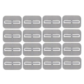 Sscon 16Pcs Garbage Bag Sticky Clips Trash Can Bag Holders Trash Bag Fixing Clamps,Grey