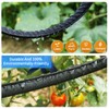 Hlinker Flat Soaker Hose 50 FT for Garden Beds, 50Ft