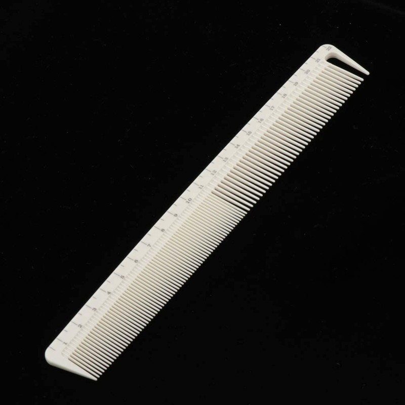 zalati Hair Comb with Ruler Scale Measurements 2-in-1 Comb for