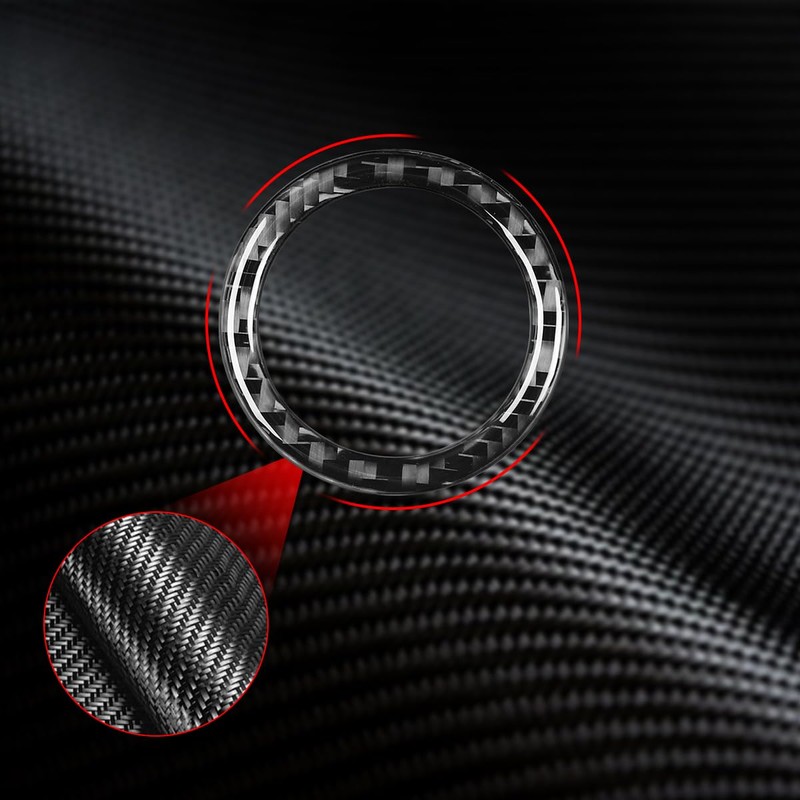 CGEAMDY Sticker for Start Button, Car Engines Start Stop Accessories,