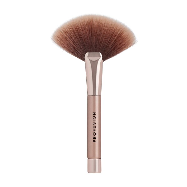 Profusion Cosmetics MAGNETIX Full Fan Brush (magnetic brush for seamless application of blush, bronzer and highlighter)