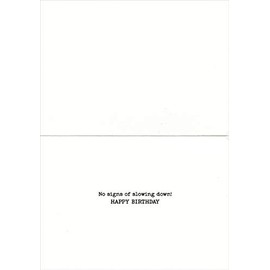 Auto Race On Dirt Track - Avanti America Collection Birthday Card