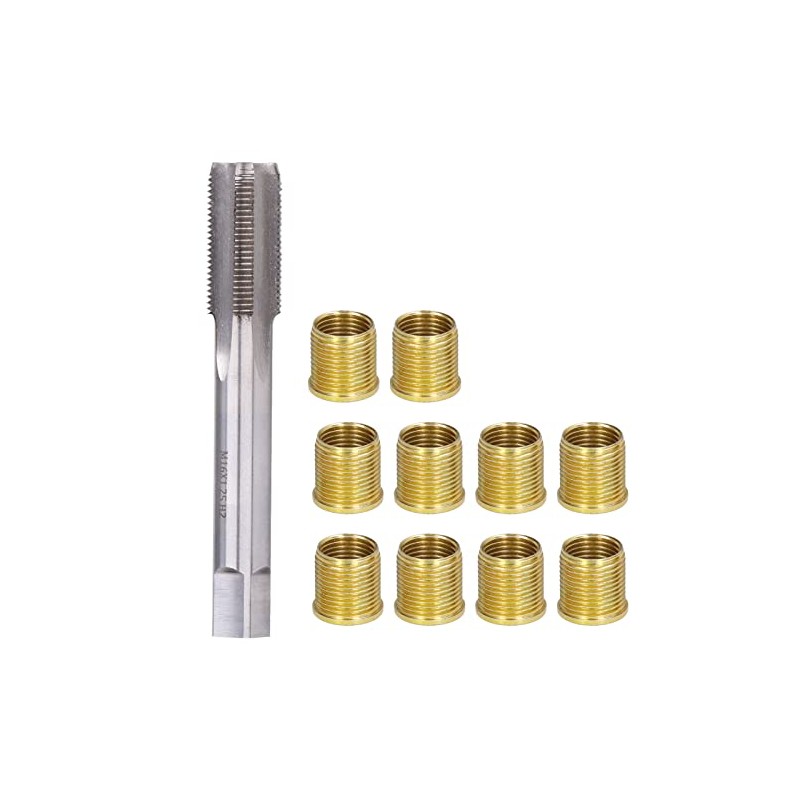 Spark Plug Hole Repair Tools Thread Repair Kit with 10