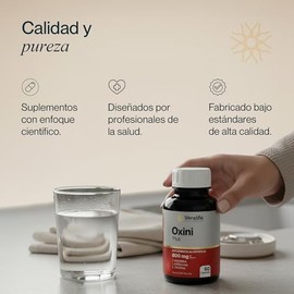 Oxini Plus: A Base de L-Arginina y L-Citrulina - 90 Cápsulas de 800mg | Suplemento Alimenticio ideal para Preworkout | Mantener en Lugar Fresco y Seco | Sin Azucar y de Calidad Premium