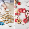 Decora 0255250 Set of 8 Ice Star Tree Cookie Cutters