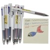 Maydahui Fashionable 3 Colors, Multi-functional Ballpoint Pen, Set of 8,