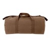 Rothco Earth Brown Shoulder Bag Large Heavyweight Canvas Duffle Gym
