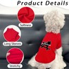 XPUDAC 4 Pack Dog Shirts Soft Boy Dog Clothes for