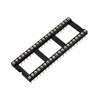 sourcing map 10pcs DIP IC Chip Socket Adaptor 2.54mm Pitch