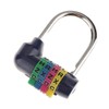 SDENSHI 4-letter combination lock, letter lock, padlock, combination lock, suitcase