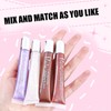 Shimmering Lip Gloss with Pearlescent, Duo Chrome Effect & Moisture