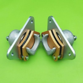 LYK Rear Brake Calipers & Pads for Polaris Ranger 1000 Ranger XP 1000 2018 2019-2024