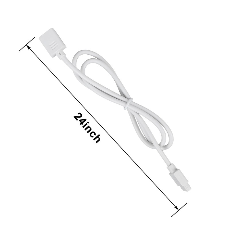2 Pcs 24 Inches Extension Cables for Benreom Under Cabinet