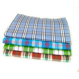 Cotton Colors Large Cotton Bath Towels (30 x 60 Inches, D-49) Pack of 4 Pieces