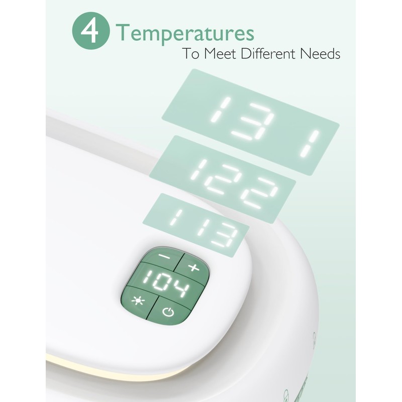 Momcozy Baby Wipe Warmer, Innovative Spring Design, Large Capacity Wipes